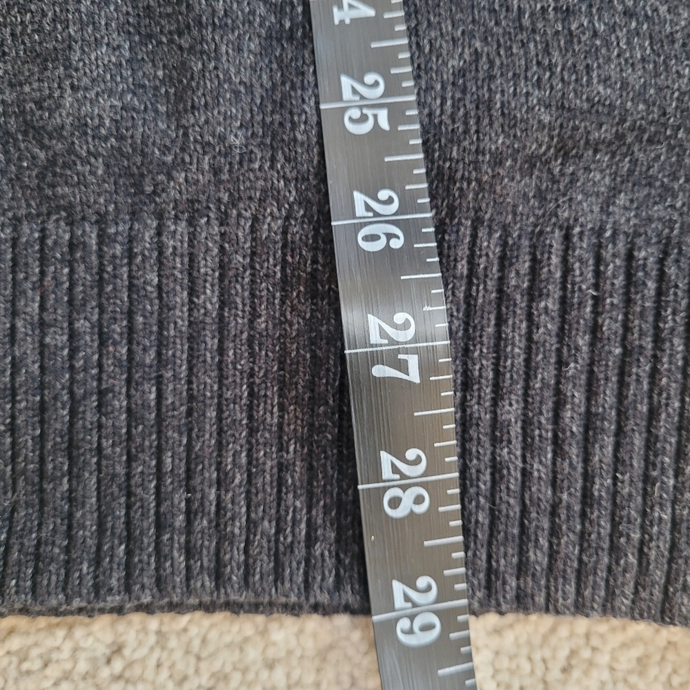 American Eagle Quarter Zip Pullover Sweater Athletic Fit Casual L‎ 100% Cotton - Picture 7 of 8